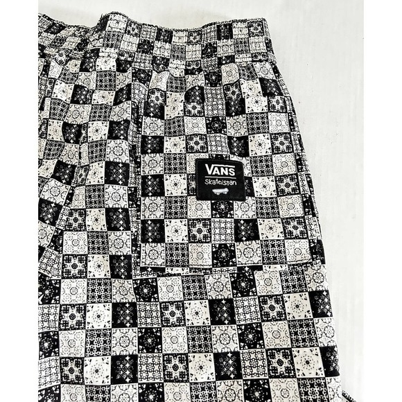 Vans | Skateistan Women's Straight Leg Elastic Waist Print Pants Size M Medium - Picture 11 of 16